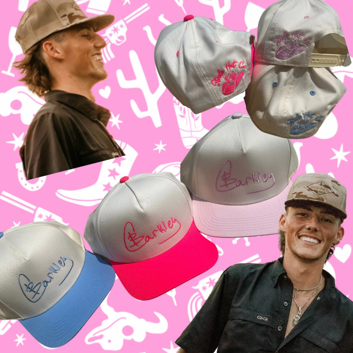 Cole Barkley Signature Hat - PREORDER! 2 weeks or less turnaround time