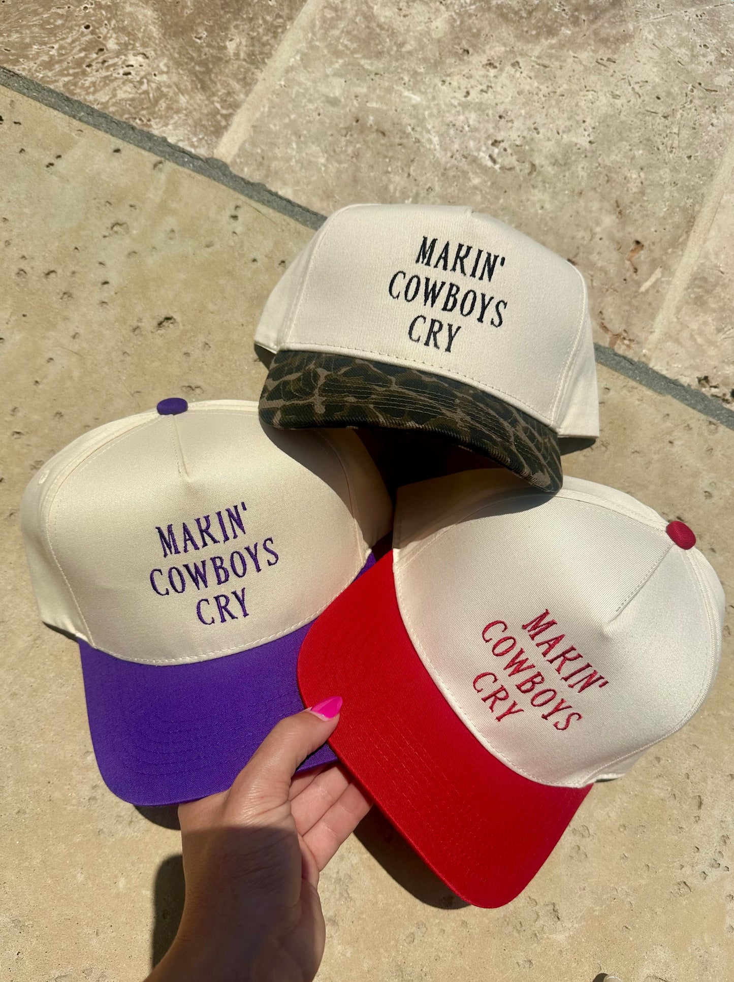 Makin’ Cowboys Cry - Cotton Twill Trucker Hat