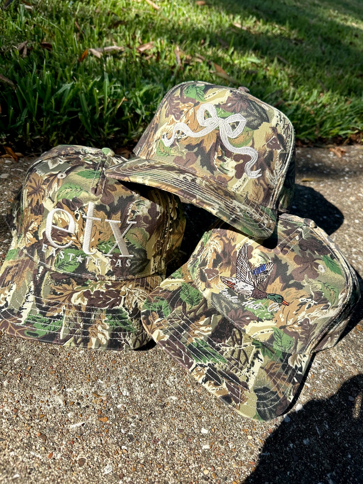 Women’s Camo Trucker Hat - Various Designs