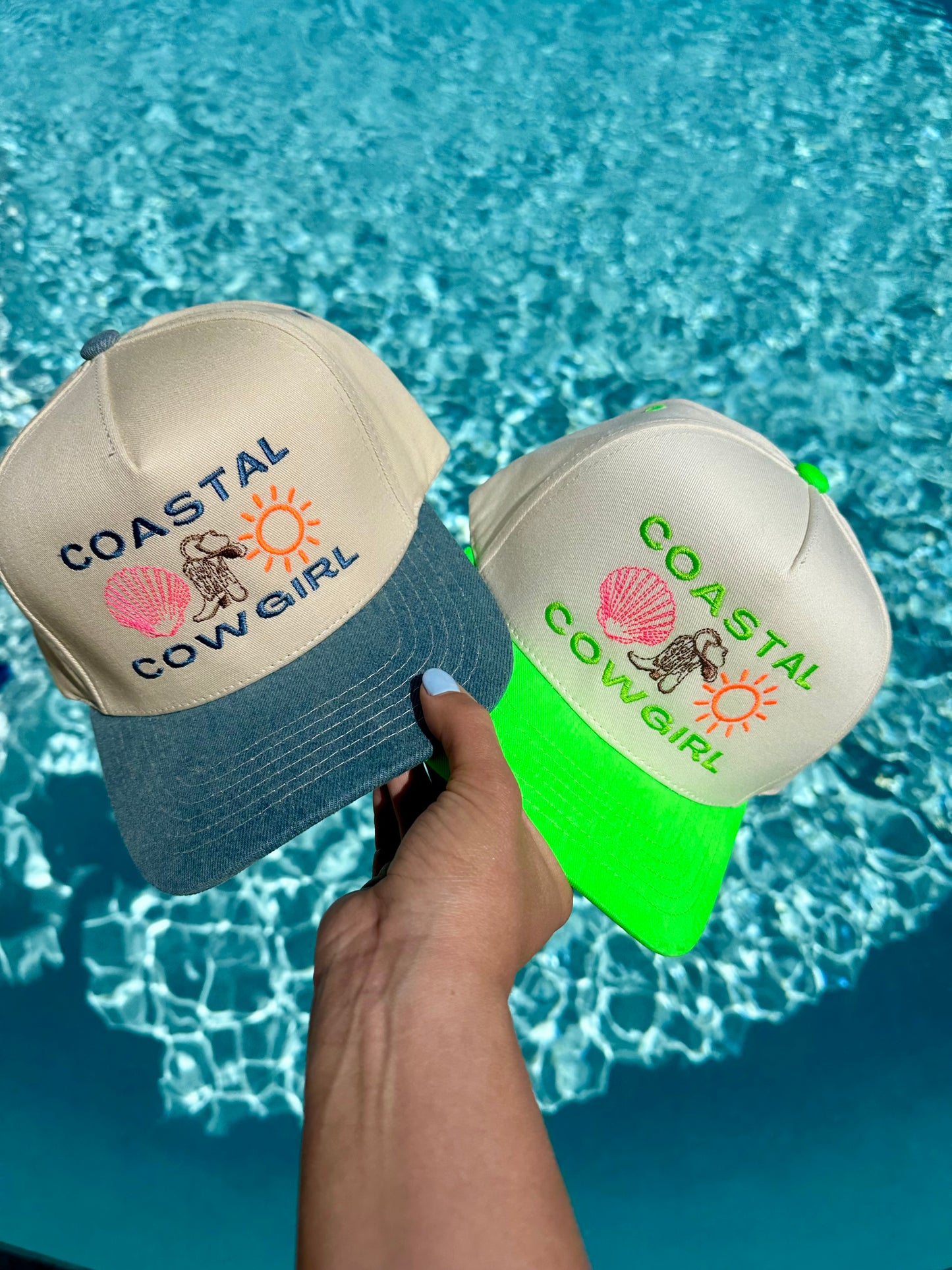 Coastal Cowgirl - Cotton Twill Trucker