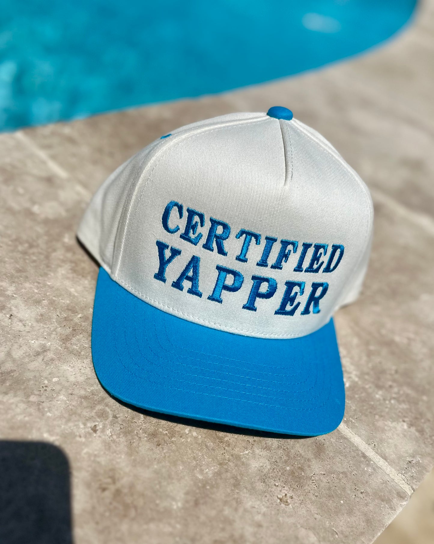 Certified Yapper - Women’s Cotton Twill Trucker Hat
