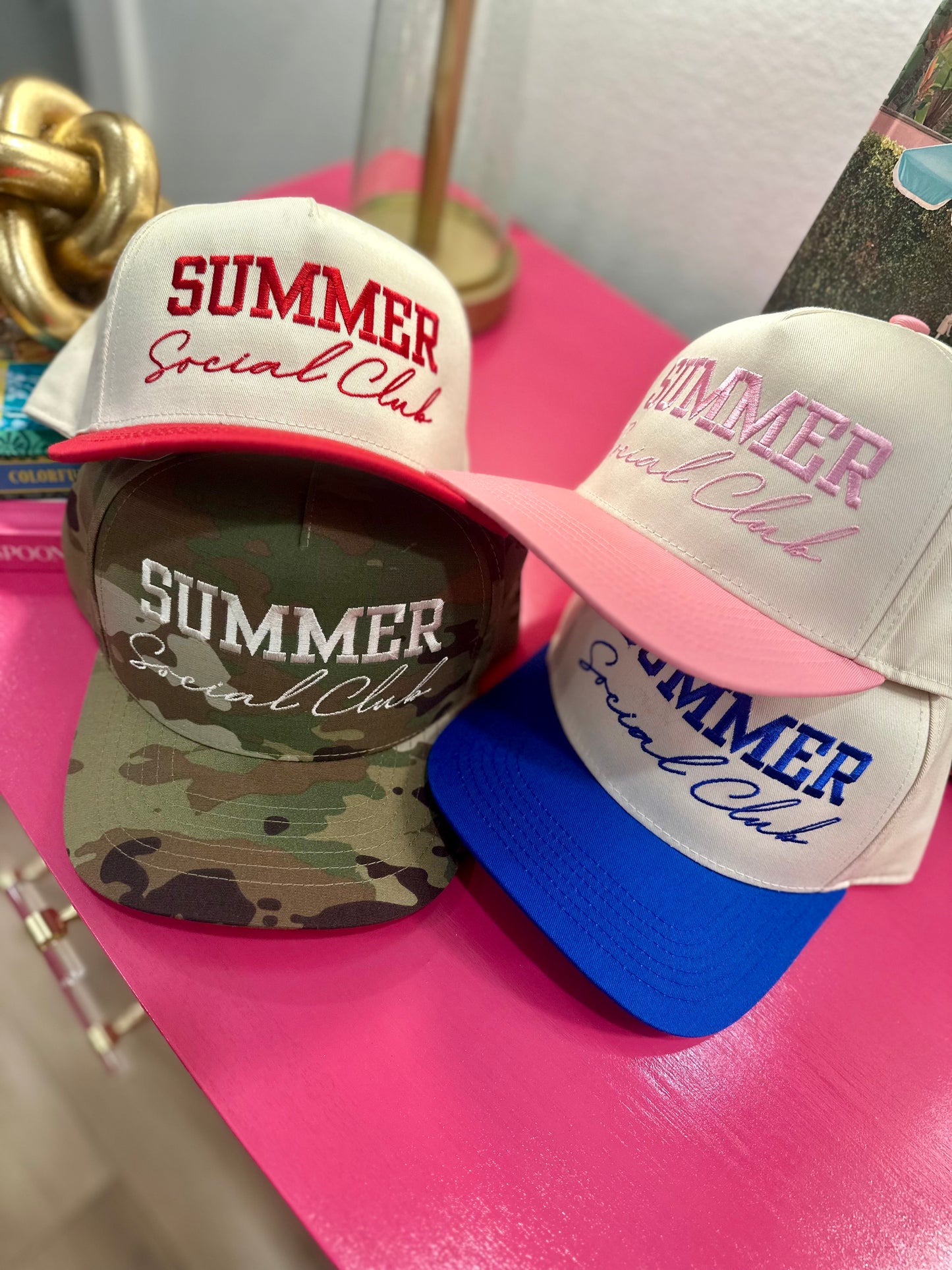 Summer Social Club - Cotton Twill Trucker Hat