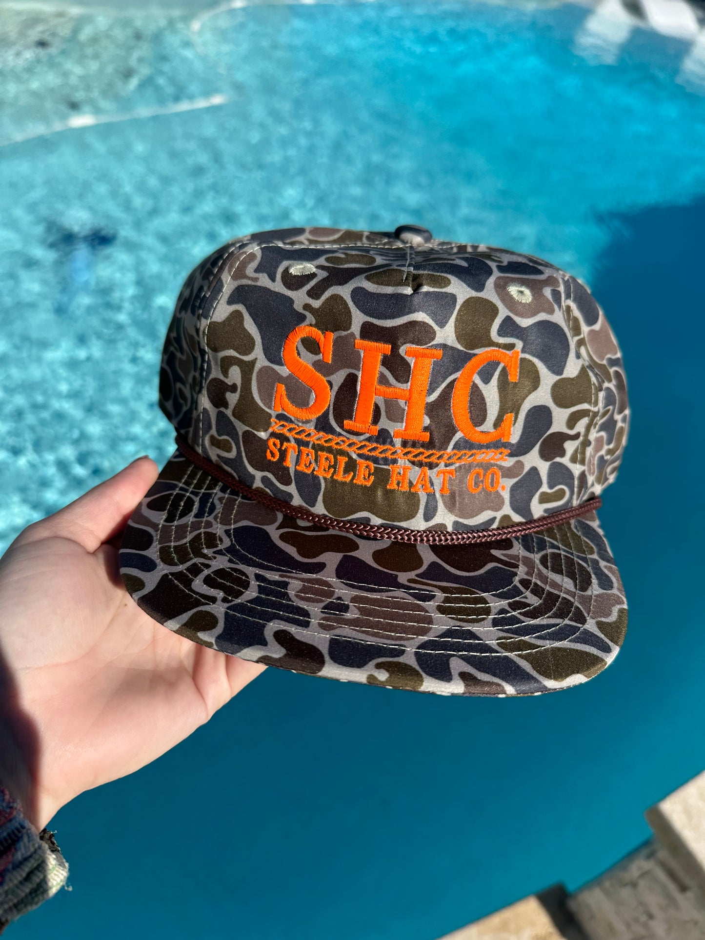 Sweat & Water Resistant - Soft Top Rope Hat