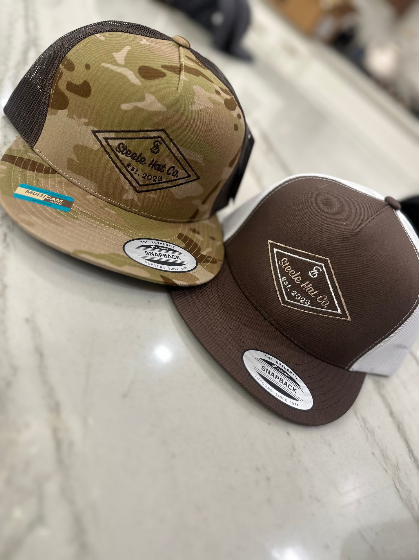 Double Diamond SHC Logo - Men’s High Crown Flat Bill