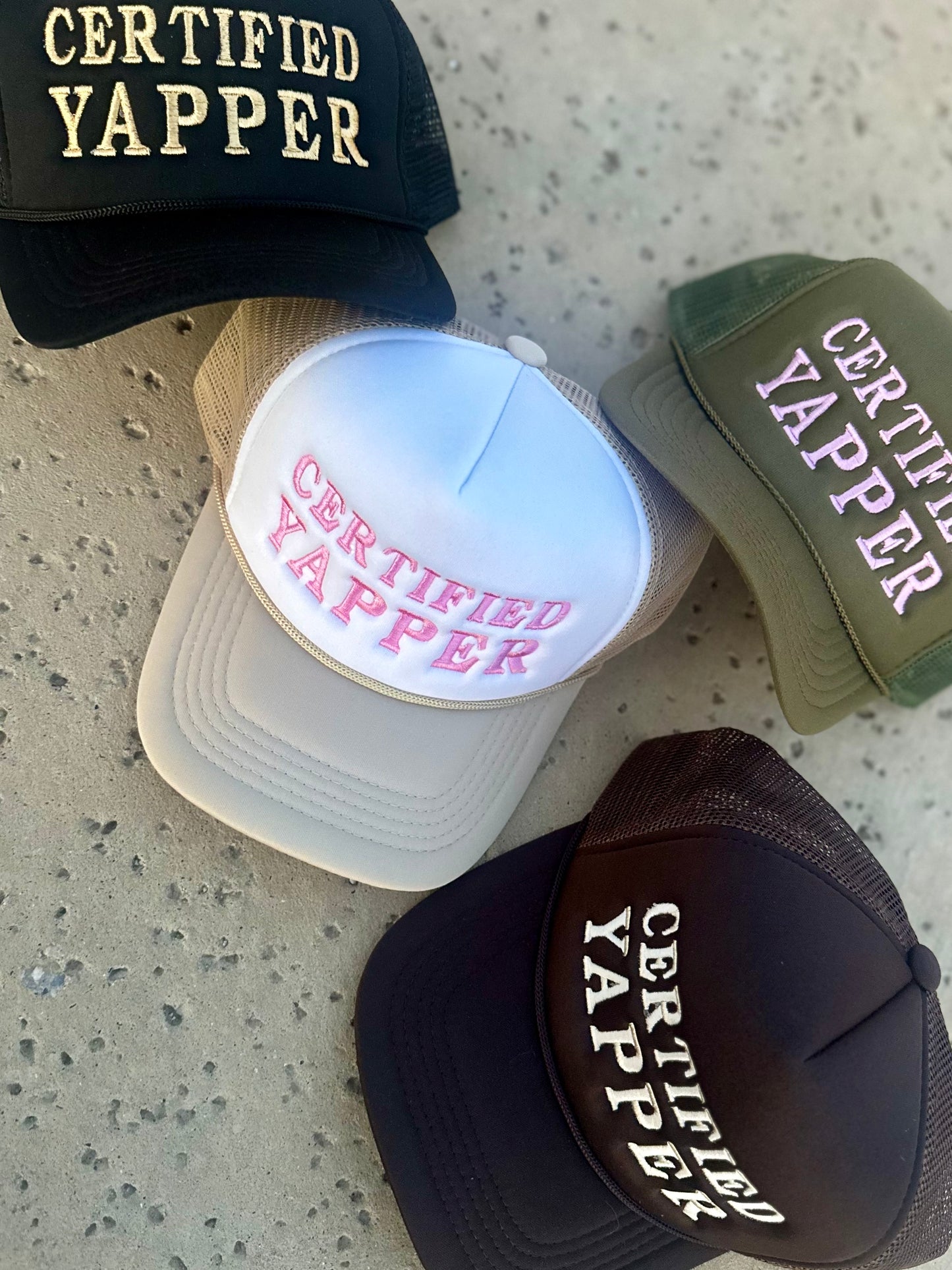 Certified Yapper - Women’s Foam Trucker Hat