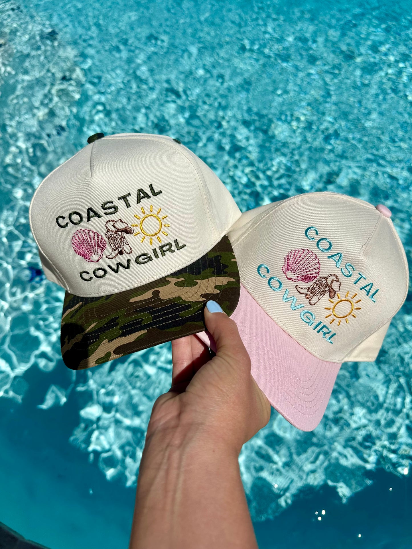 Coastal Cowgirl - Cotton Twill Trucker