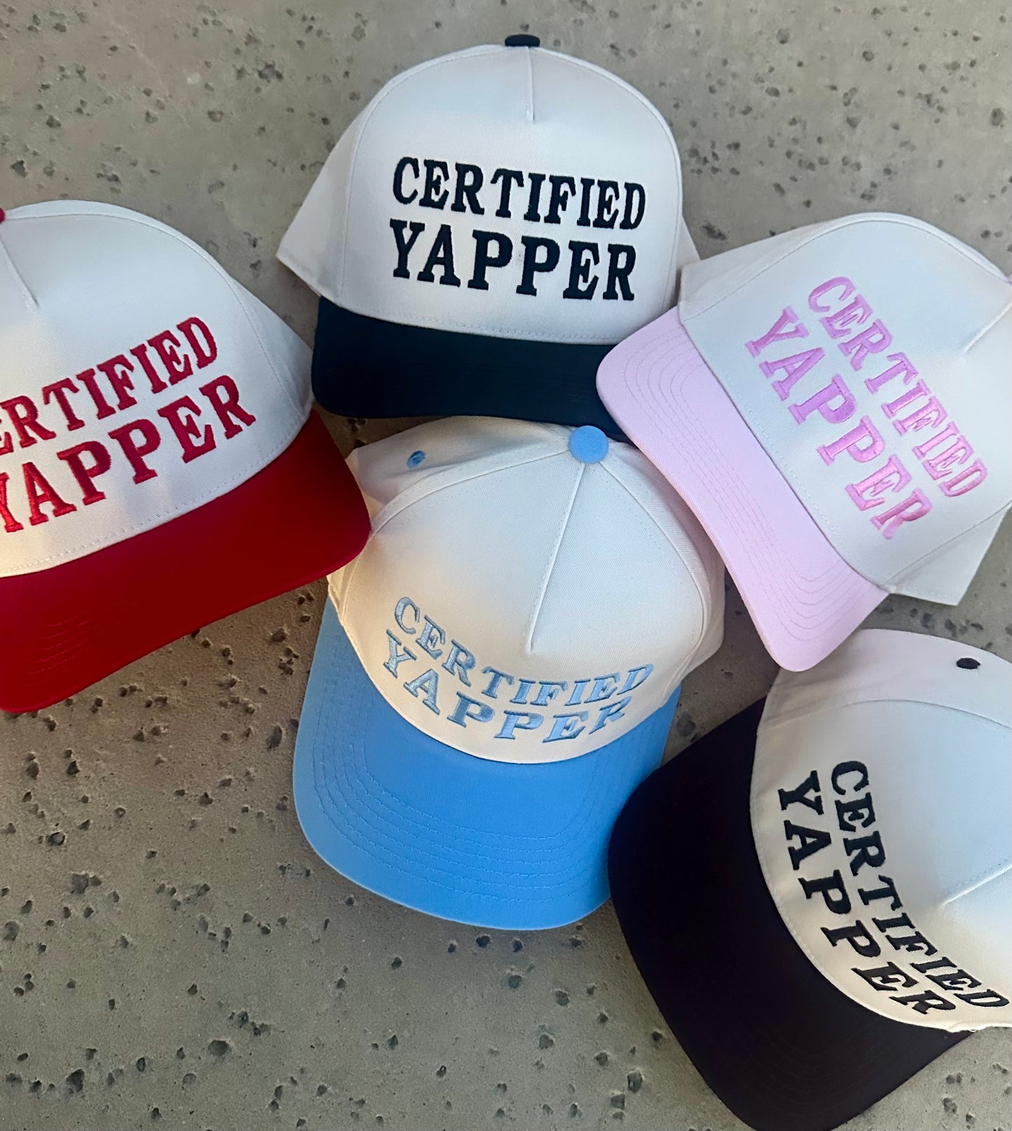 Certified Yapper - Women’s Cotton Twill Trucker Hat