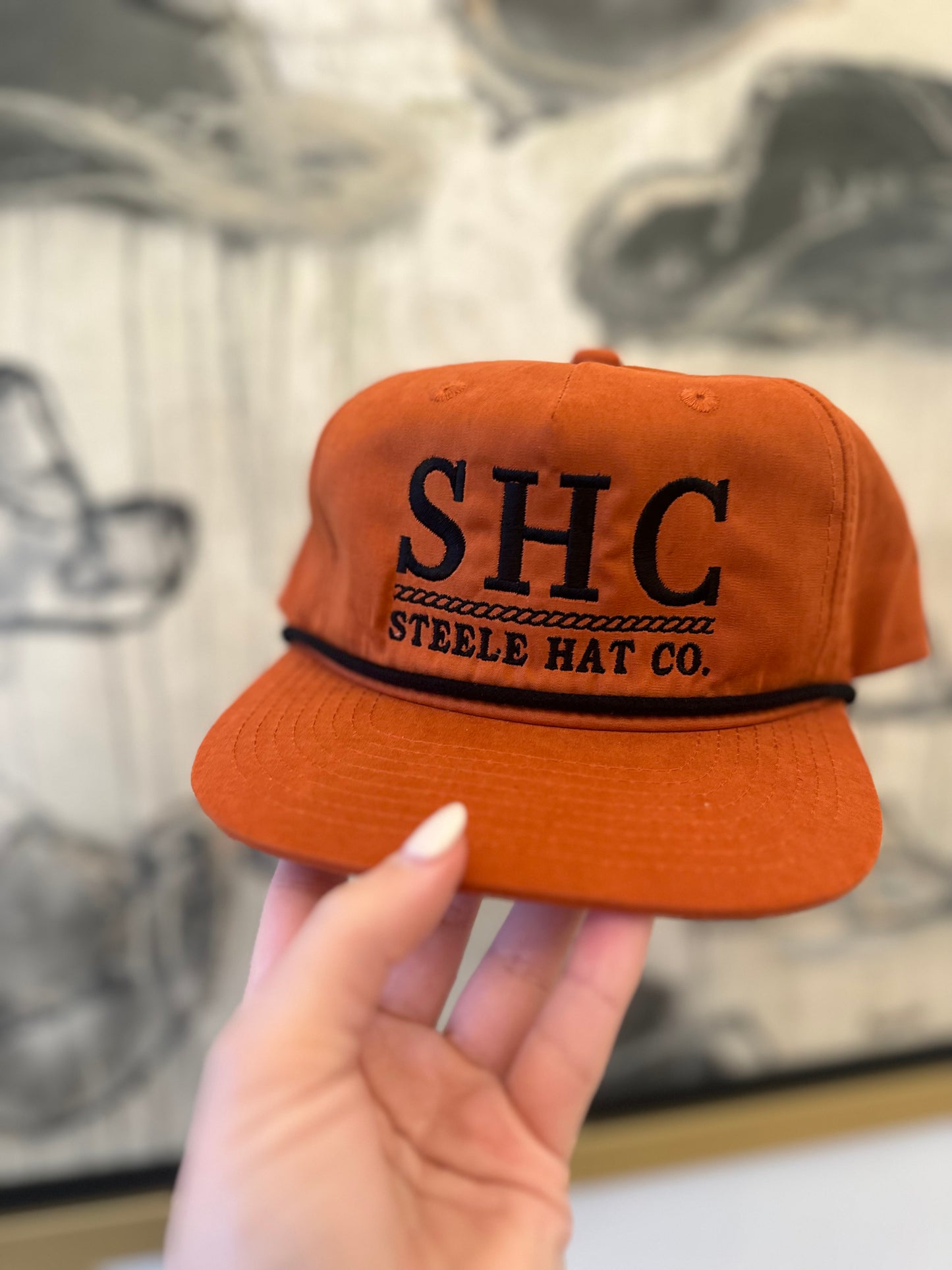 SHC Rope Logo - Retro Rope Cap