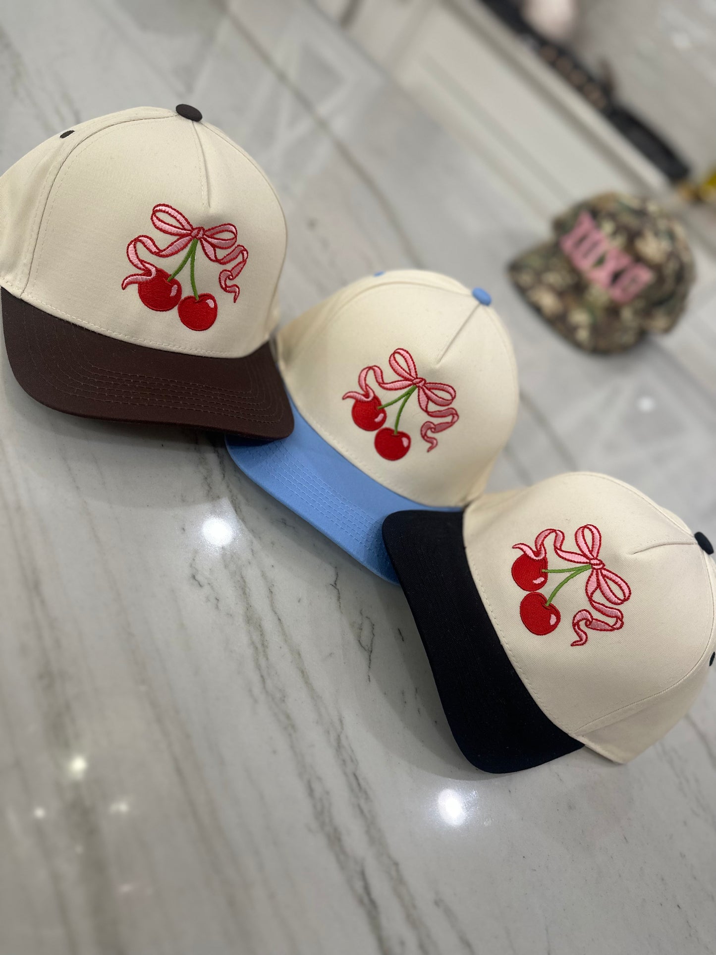 Cherry Cute - Cotton Twill Trucker Hat