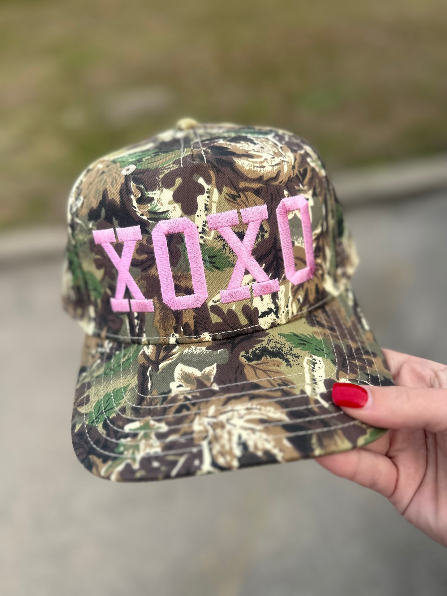 Women’s Camo Trucker Hat - Various Designs