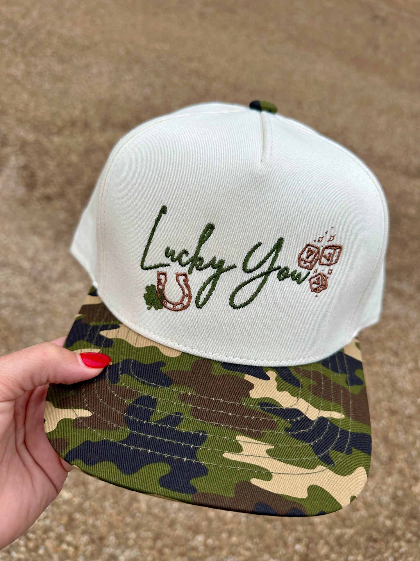 Lucky You - Cotton Twill Trucker Hat