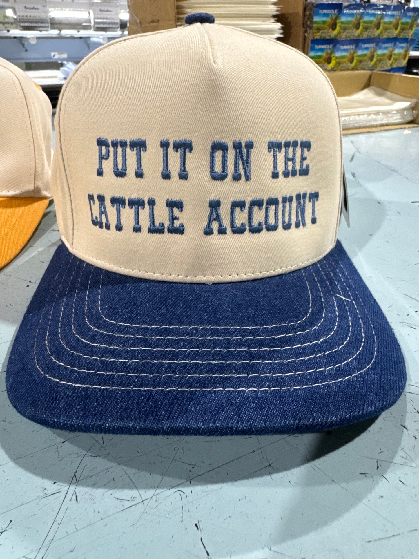 Put it on The Cattle Account - Trucker Hat