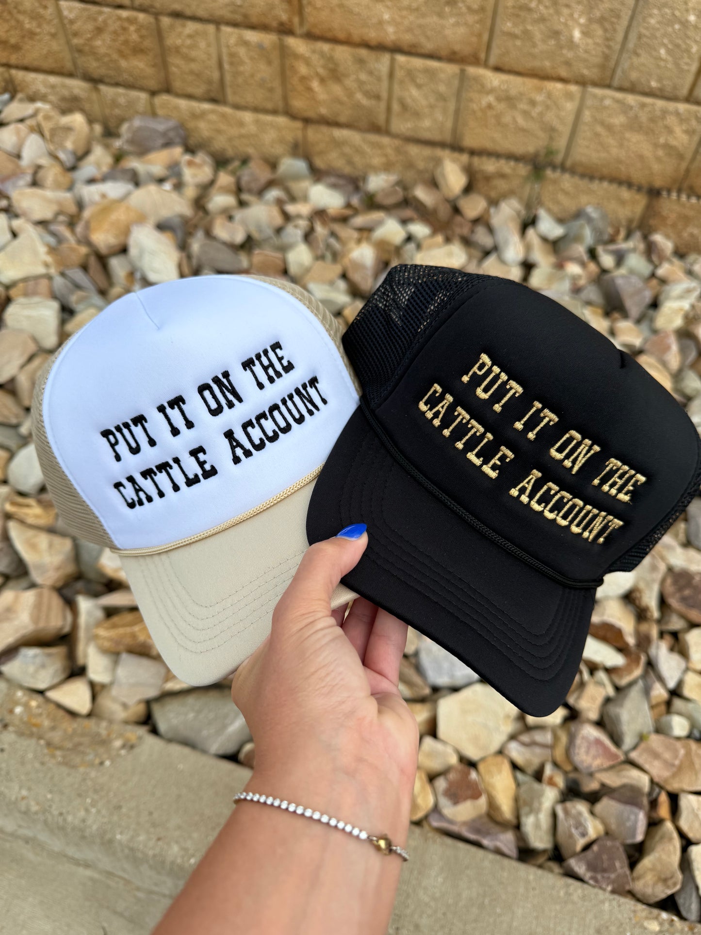 Put it on The Cattle Account - Trucker Hat