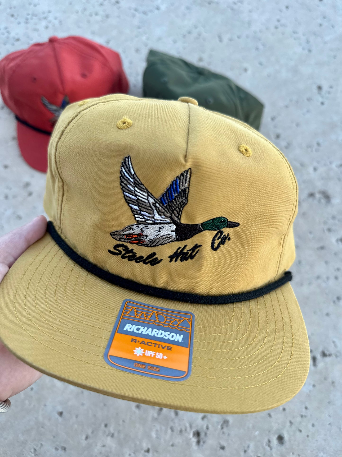 Flying Mallard Duck - Soft Top Rope Hat