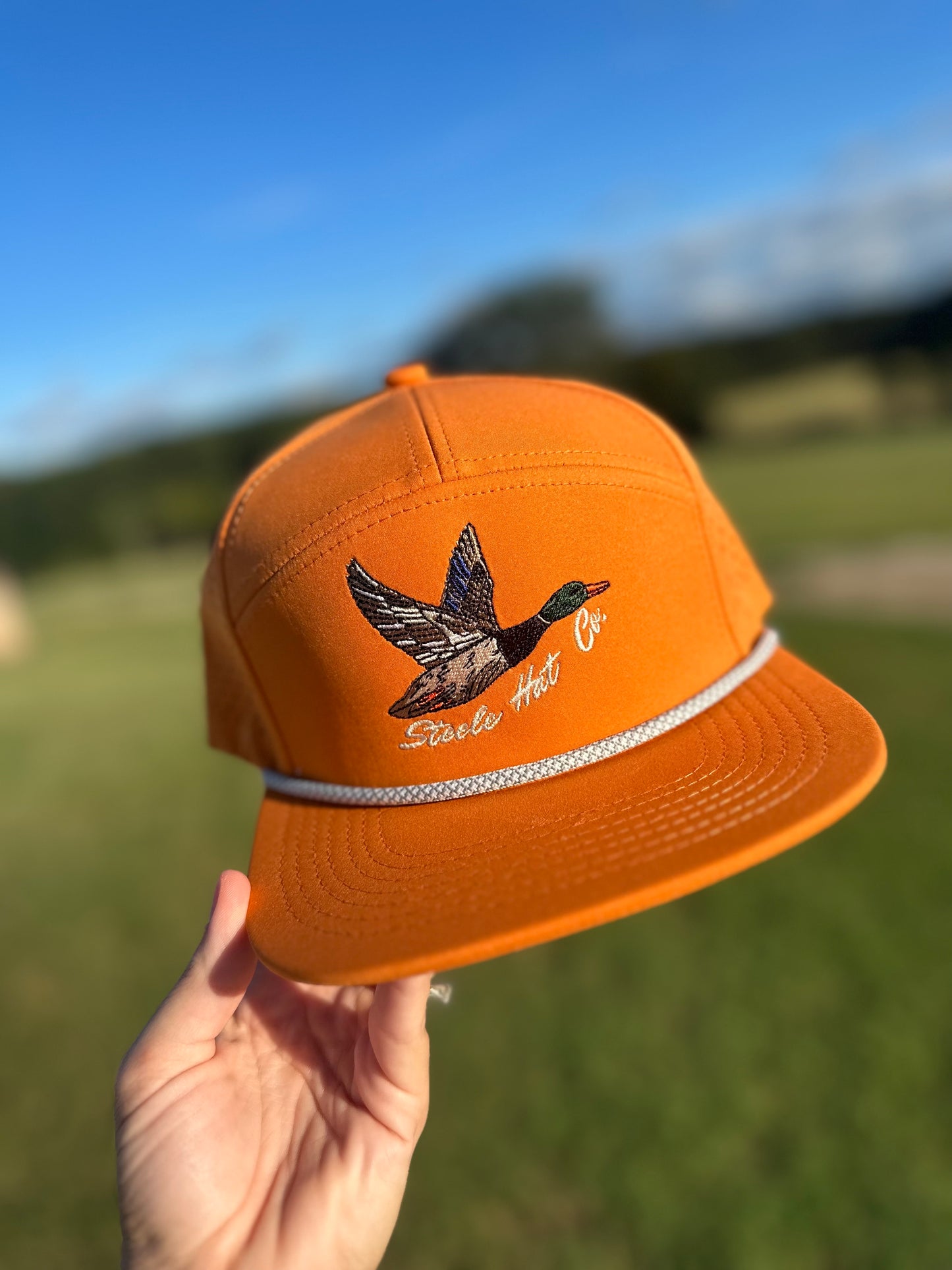 Flying Mallard Duck - Dri-Fit Rope Hats