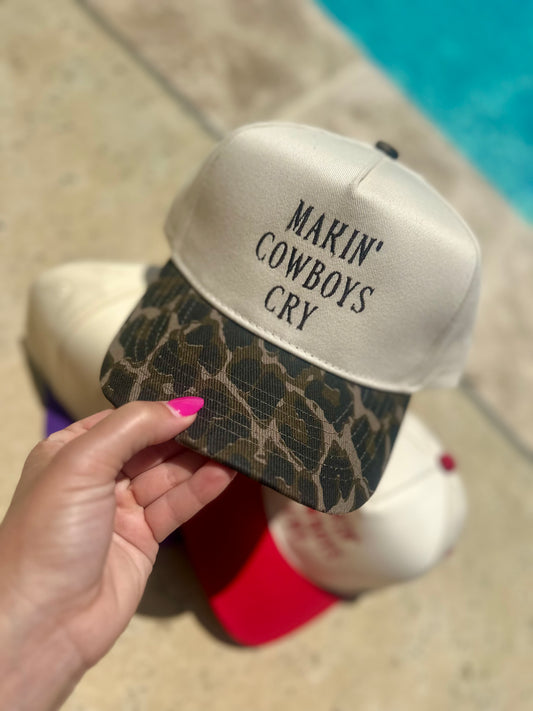 Makin’ Cowboys Cry - Cotton Twill Trucker Hat