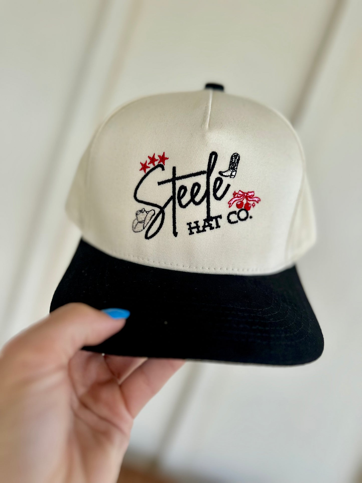 Steele Hat Co - Girly Western Logo