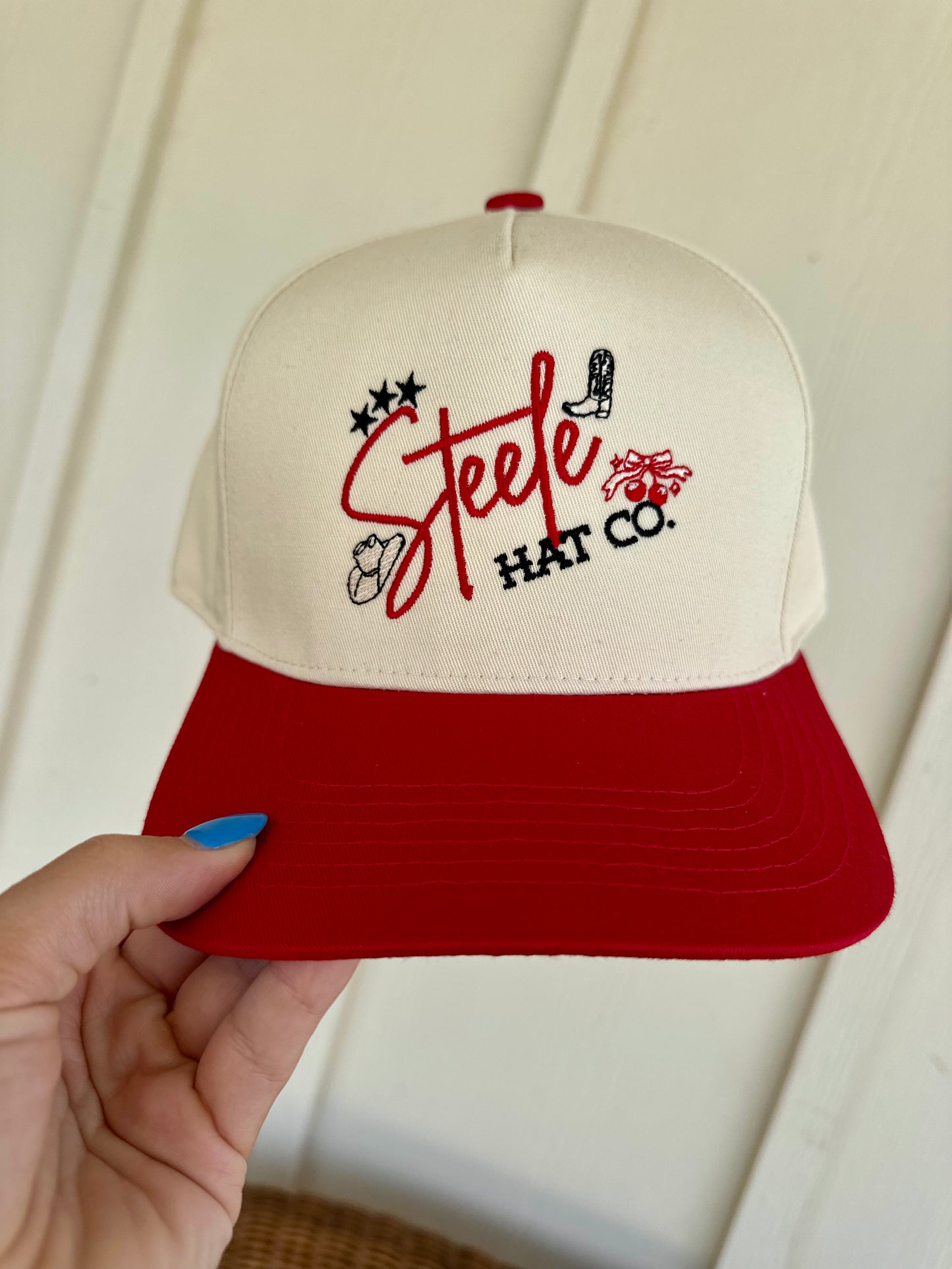 Steele Hat Co - Girly Western Logo