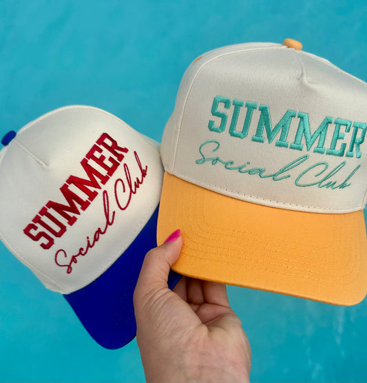 Summer Social Club - Cotton Twill Trucker Hat