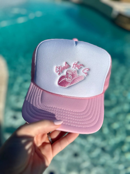 Steele Hat Co. Logo - Foam Trucker Hat