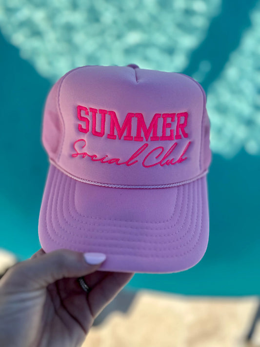 Summer Social Club - Foam Trucker Hat